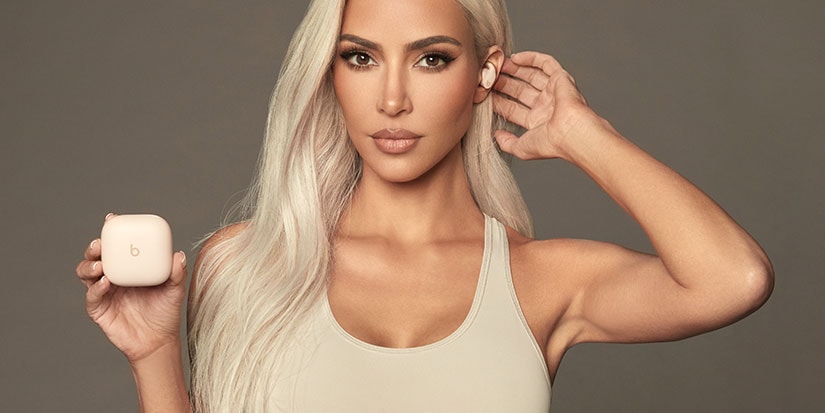 Kim Kardashian designs aesthetic earpods in collaboration with tech brand