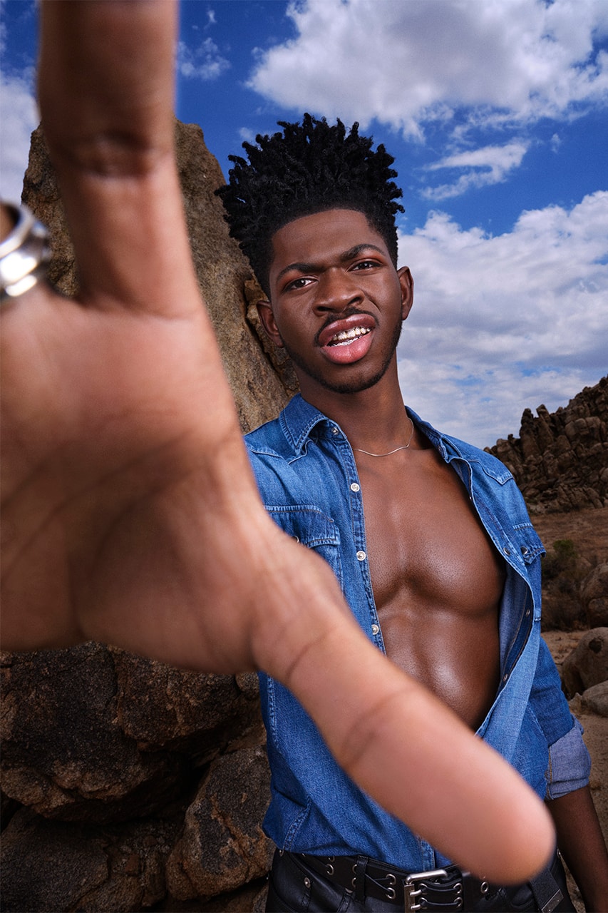 Lil Nas X YSL Beauty Rouge Campaign