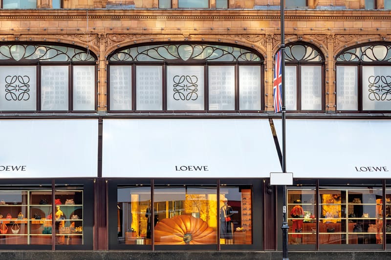 LOEWE Celebrates FW22 With Harrods Pop-Up