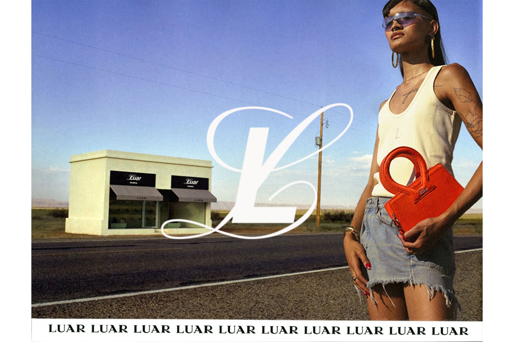 LUAR Ana Bag Orange Pony Hair Colorway Limited Edition Campaign Release Pop-up Info