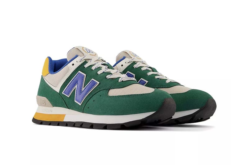 New Balance 574 Rugged Green Royal Blue Yellow ML574DVG Where to Buy