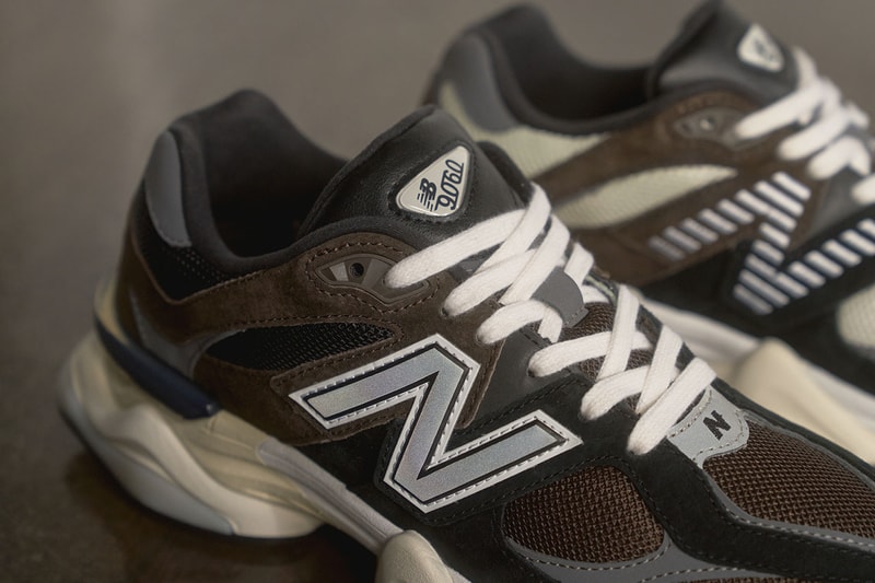 New Balance 9060 Silhouette Black Colorway Sneakers 