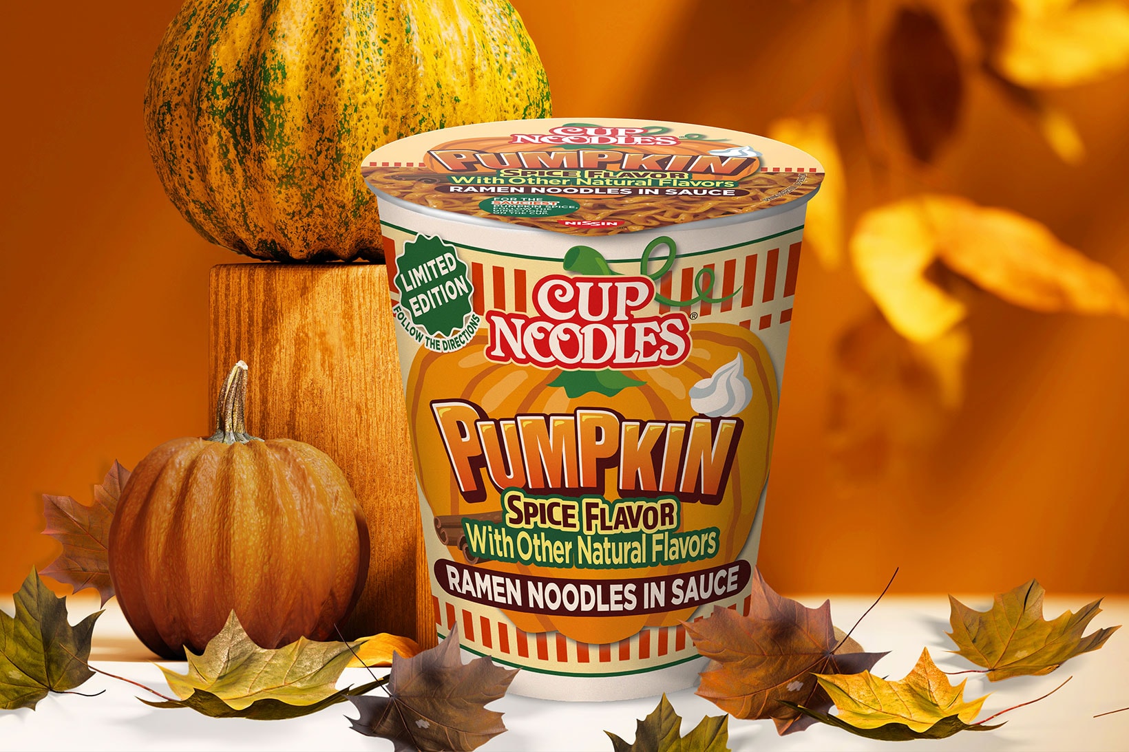 Pumpkin Spice Cup Noodles Nissin Relaunch Release Date Info