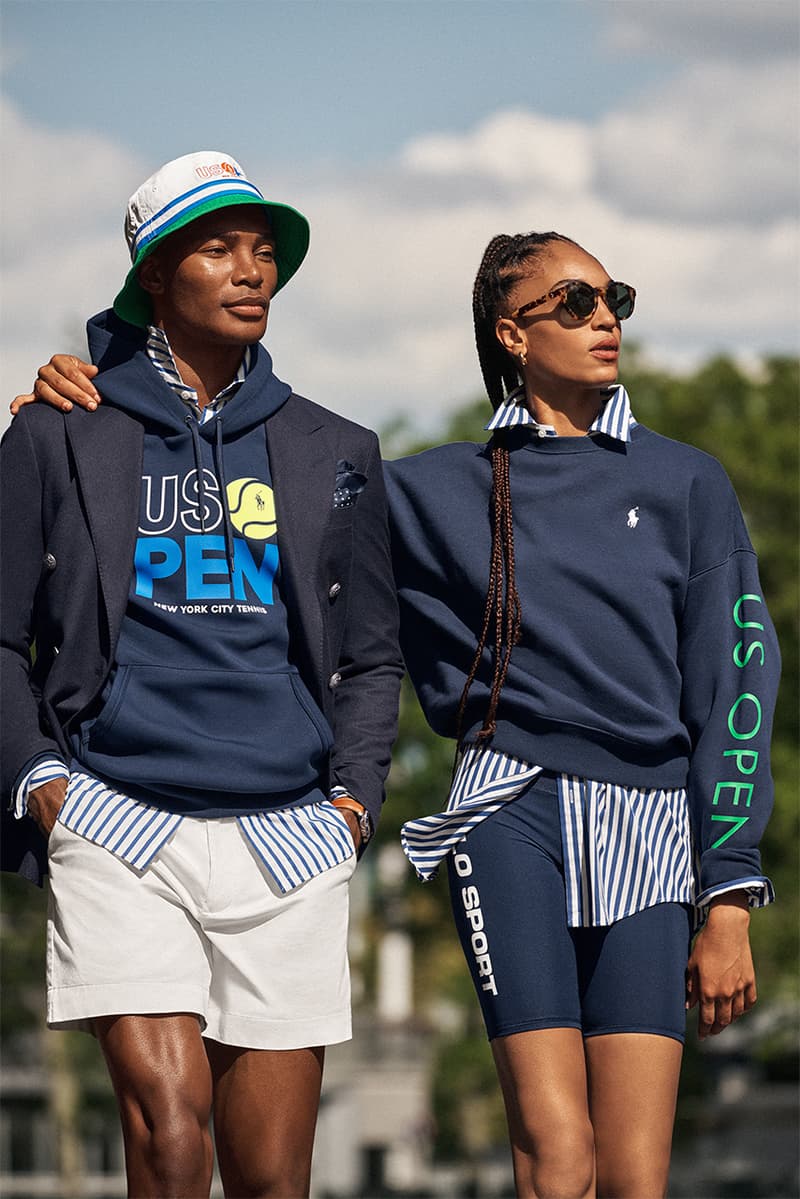ralph lauren us open tennis championships apparel collection sweaters polos backpacks hats accessories wilson tennis balls