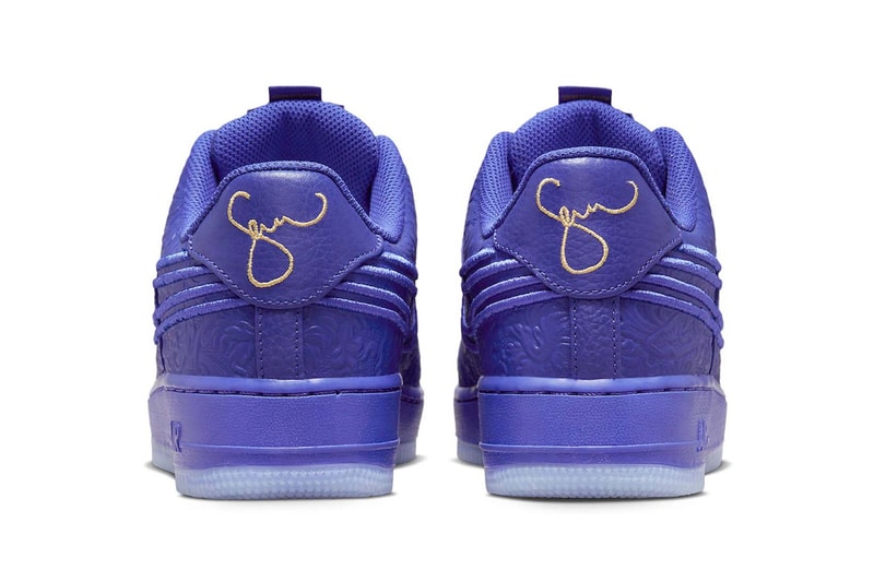 Serena Williams Nike Air Force 1 LXX Zip Lapis Gold dr9842-400 Price Release Info