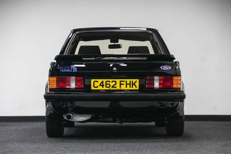 Princess Diana 1985 Ford Escort RS Turbo S1 Car Silverstone Auctions Info