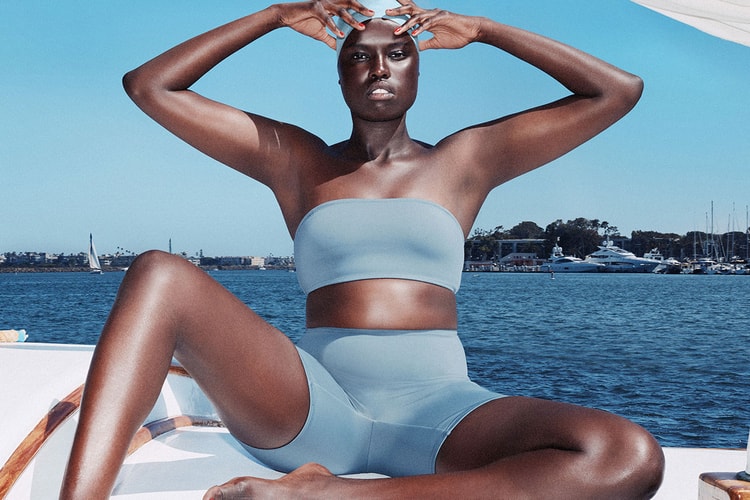 SKIMS Fuses Shapewear With Swimwear for the New "Shaping Swim" Collection
