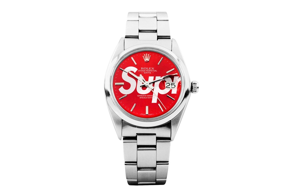 Supreme Rolex Oyster Perpetual Date Collaboration Watch Release Rumors Info