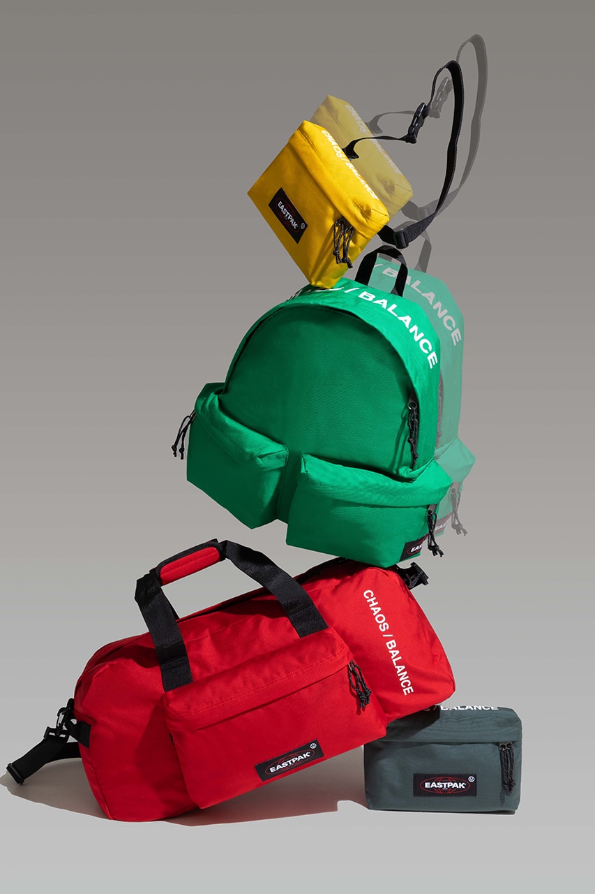 Eastpak bags undercover duffel crossbody backpack red black green