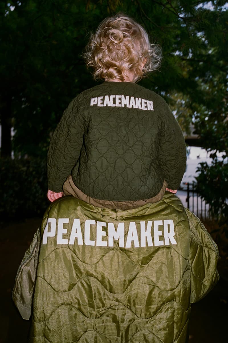 OAMC Releases Limited Edition Baby Peacemaker Liner Custom jacket