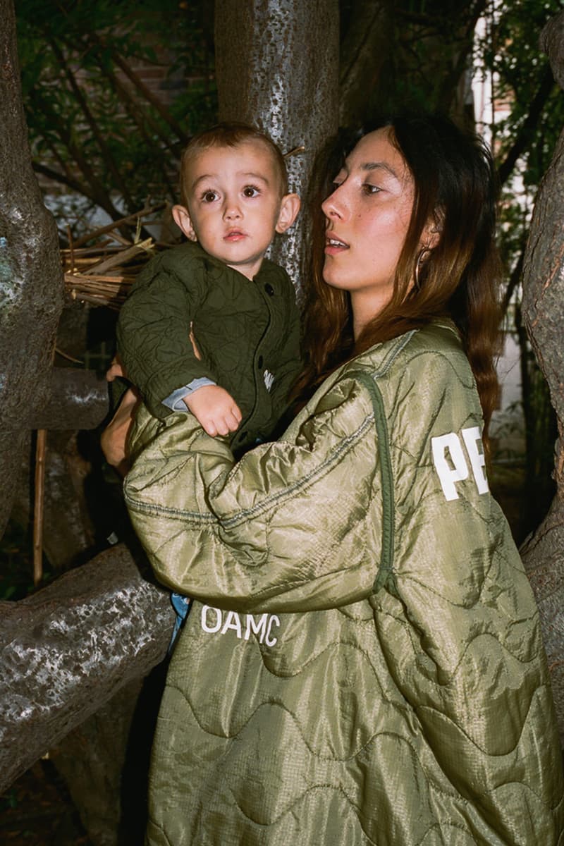 OAMC Releases Limited Edition Baby Peacemaker Liner Custom jacket