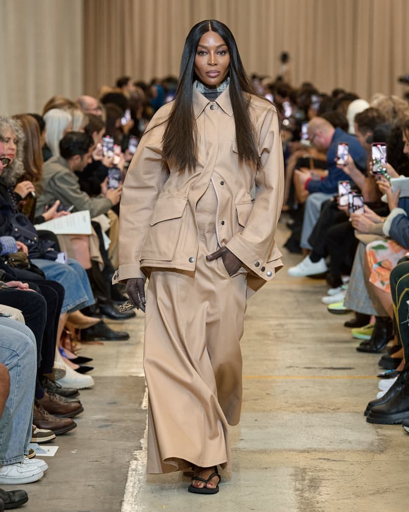 burberry london fashion week runway showcase kanye west bella hadid