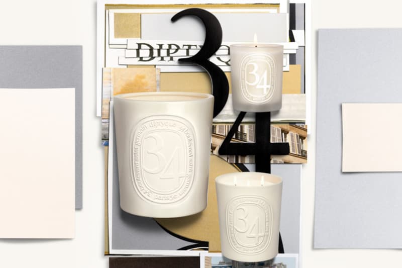 diptyque 34 Boulevard Saint-Germain perfume, candles, diffusers release