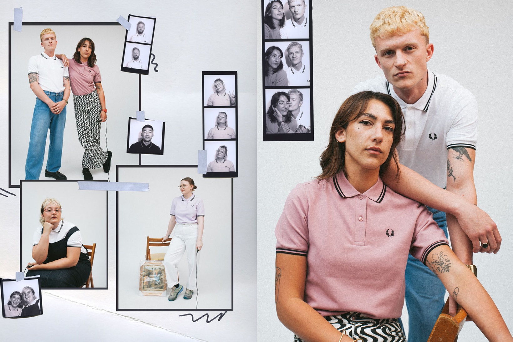 Fred Perry Releases A Twin Tipped Polo Shirt Anniversary Campaign 