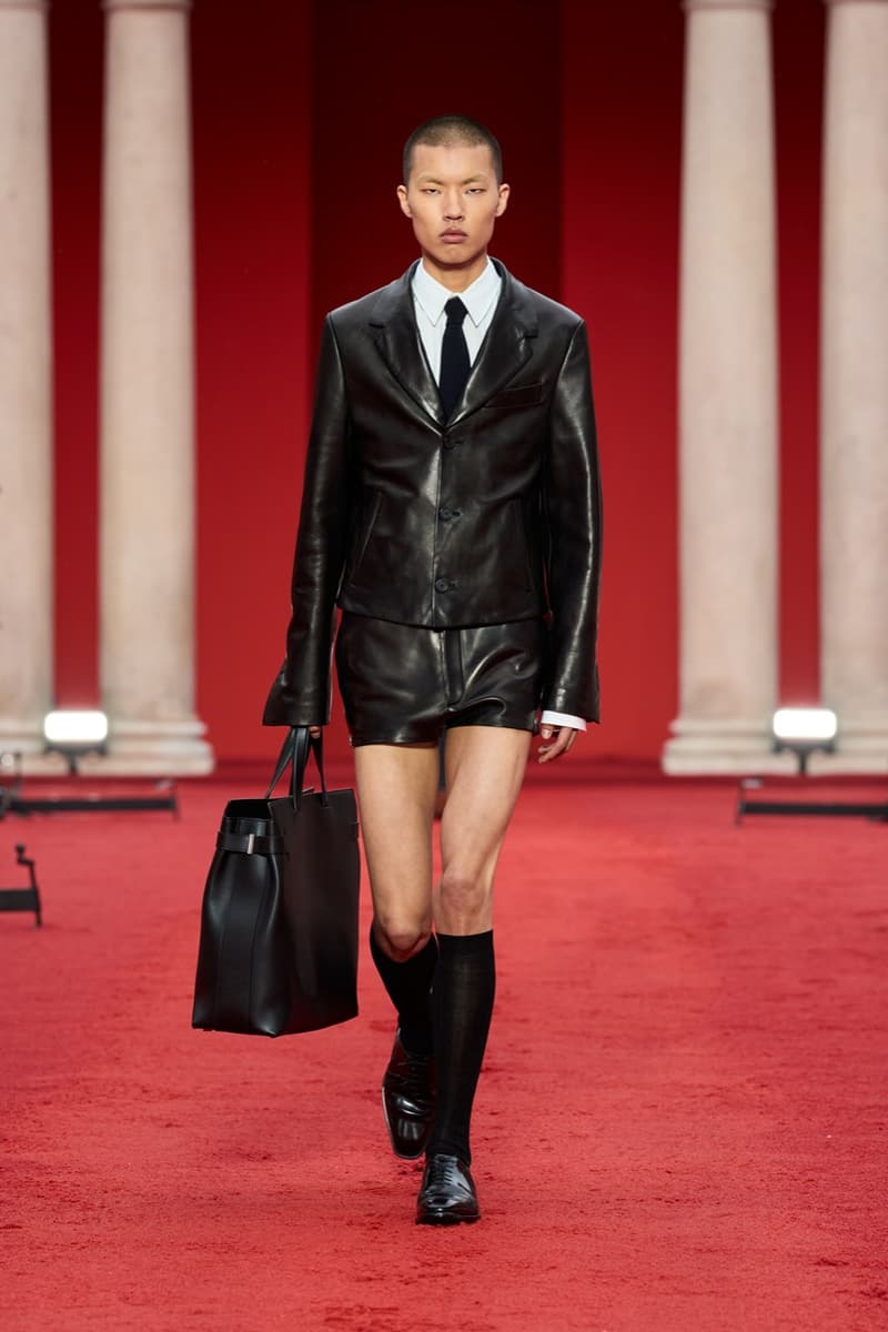 maximilian davis ferragamo milan fashion week runway show