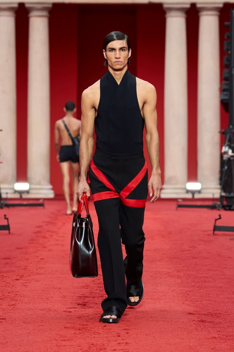 maximilian davis ferragamo milan fashion week runway show