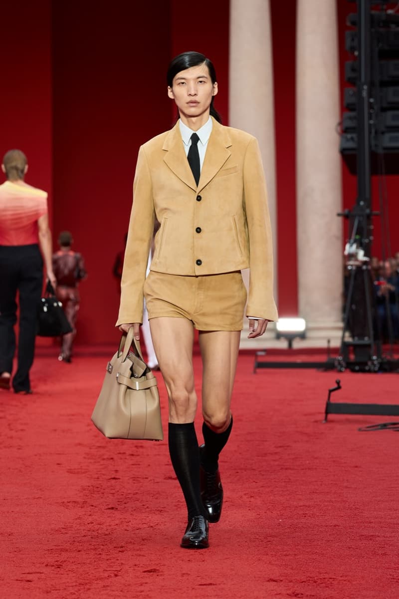 maximilian davis ferragamo milan fashion week runway show