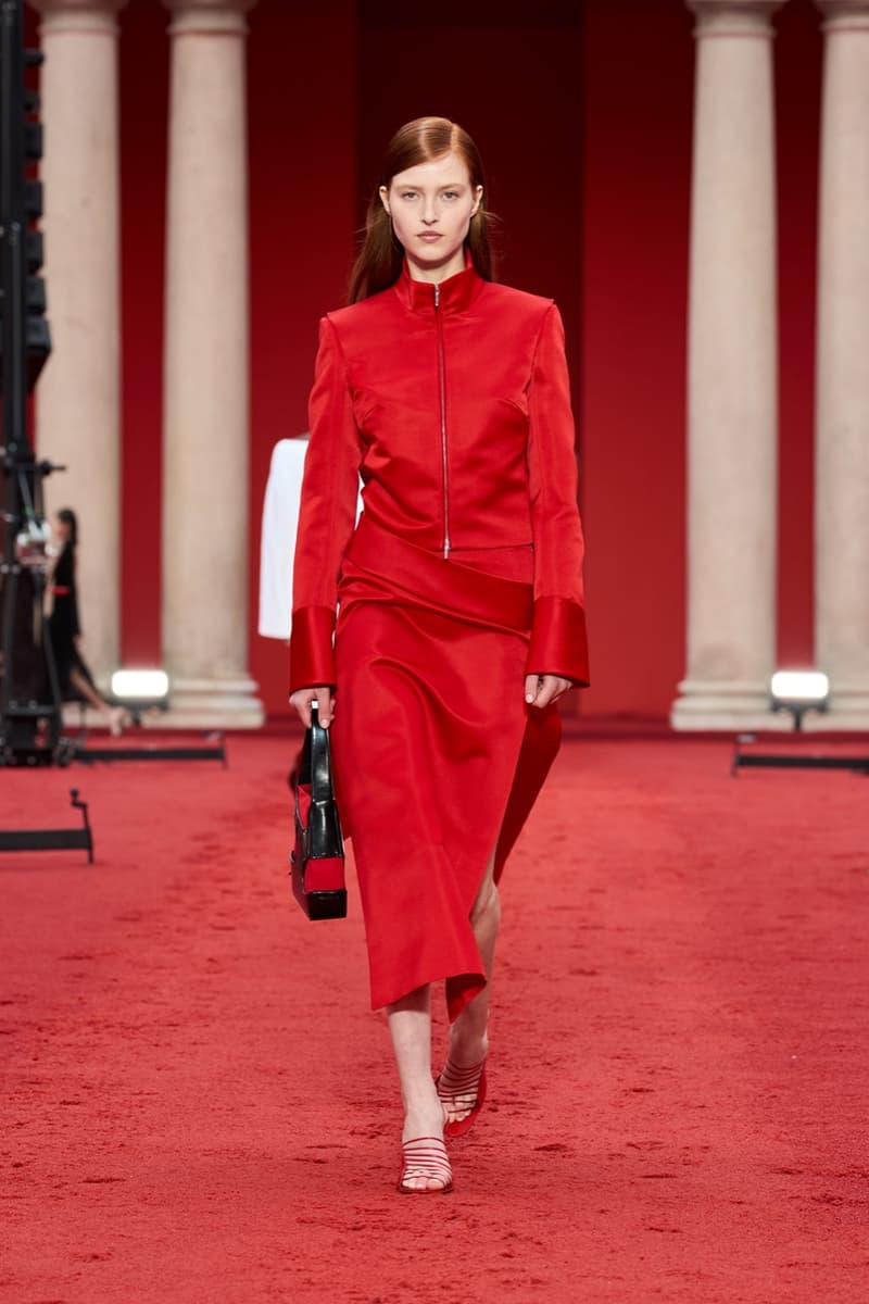 maximilian davis ferragamo milan fashion week runway show