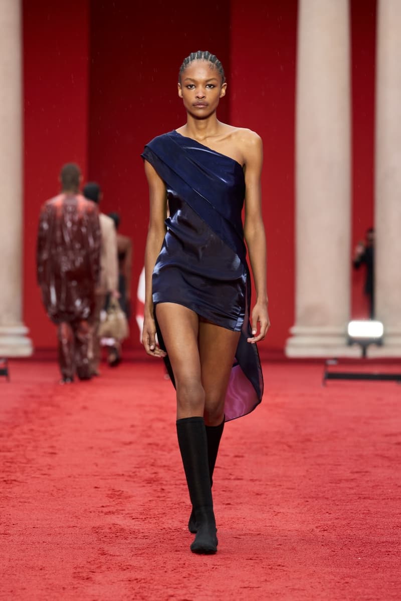 maximilian davis ferragamo milan fashion week runway show