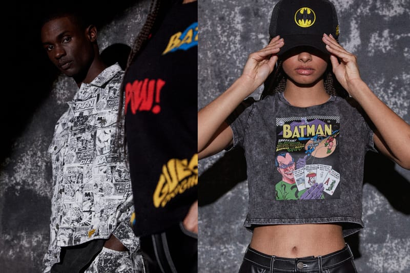GUESS Originals Drops a Collaborative Collection With Batman for Fall 2022