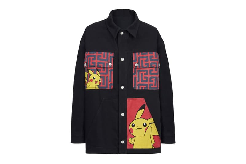 Balmain x Pokémon Collab Sneakers Outerwear Sweatshirt Release