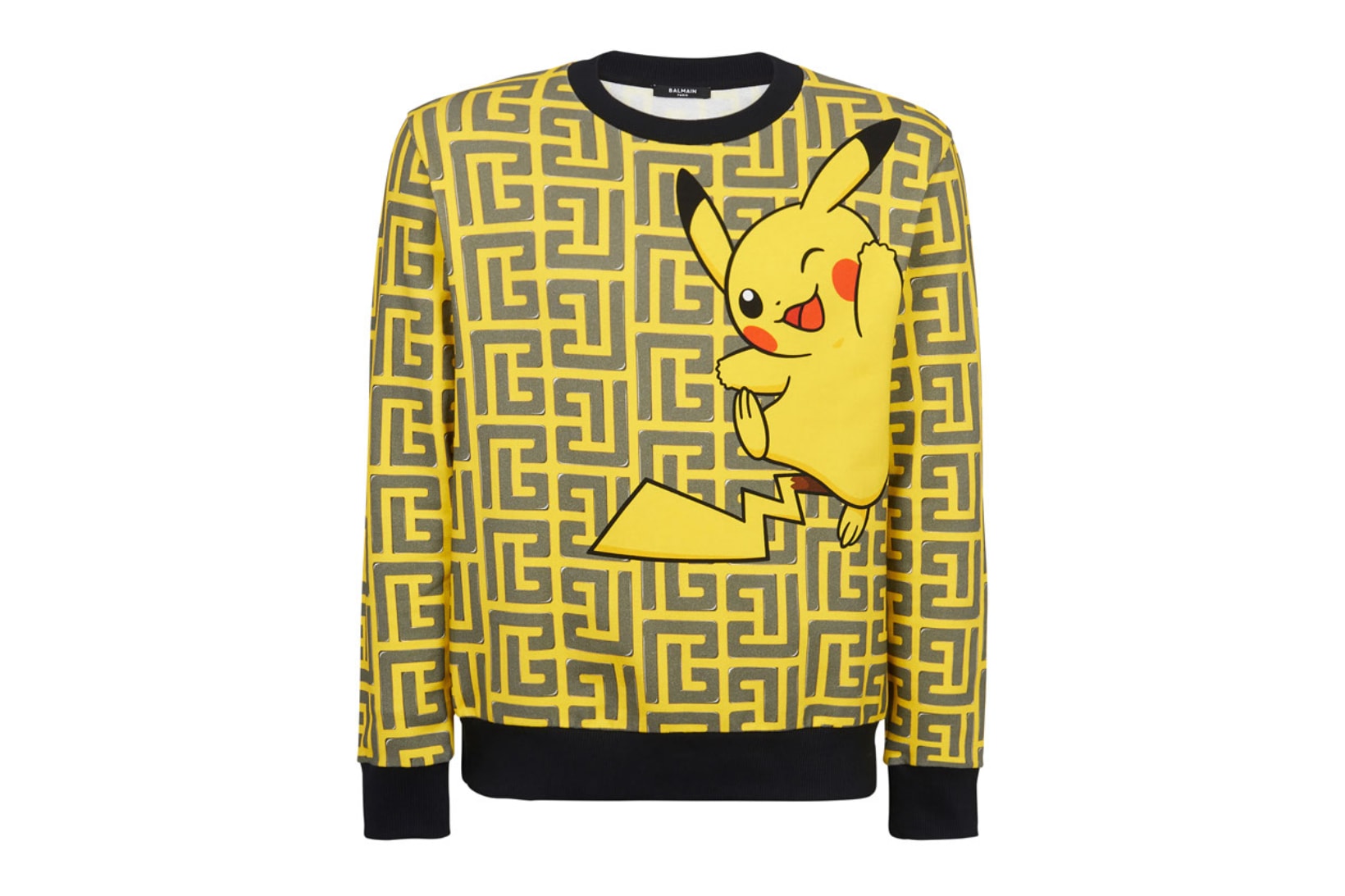 Balmain x Pokémon Collab Sneakers Outerwear Sweatshirt Release
