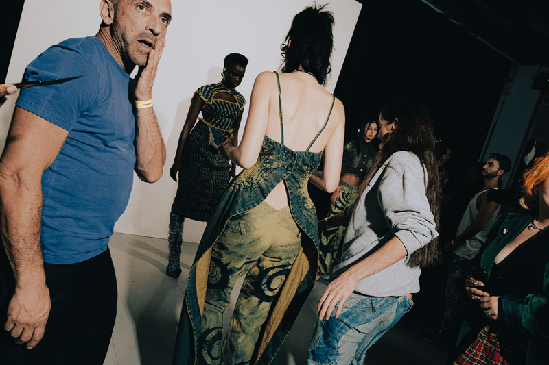 Masha Popova SS23 Backstage