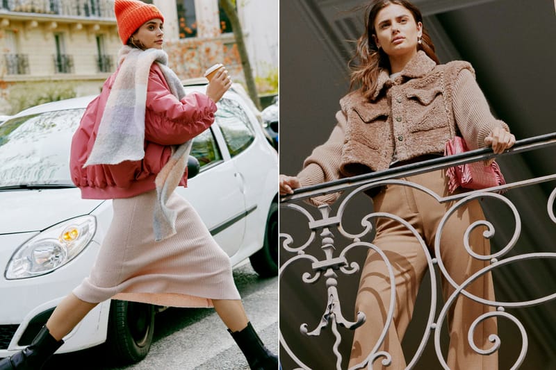Take a Look at Maje's FW22 Campaign Starring Taylor Hill