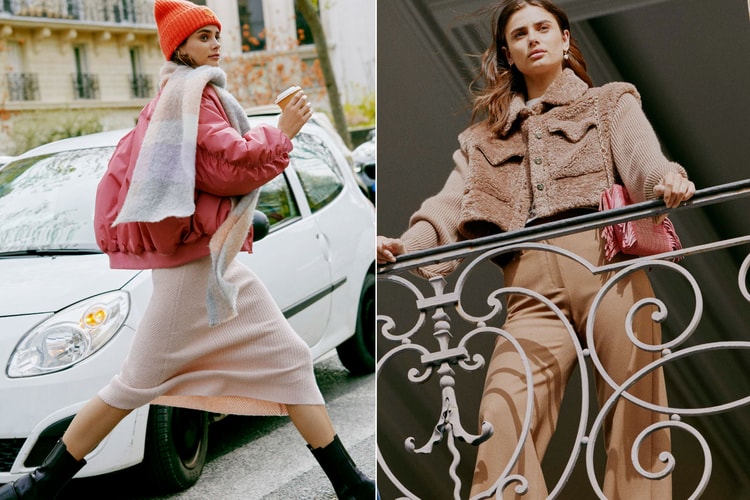 Take a Look at Maje's FW22 Campaign Starring Taylor Hill