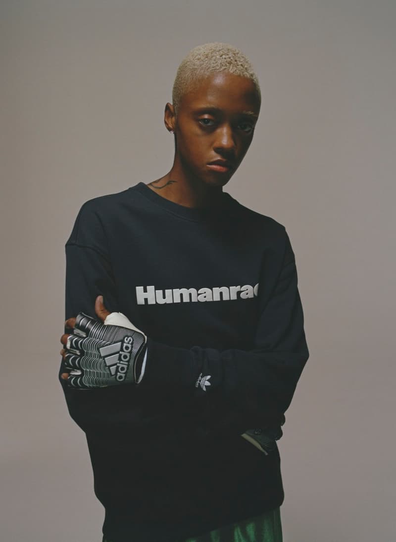 adidas pharrell williams footwear collab t-shirts jumpers jersey crew necks