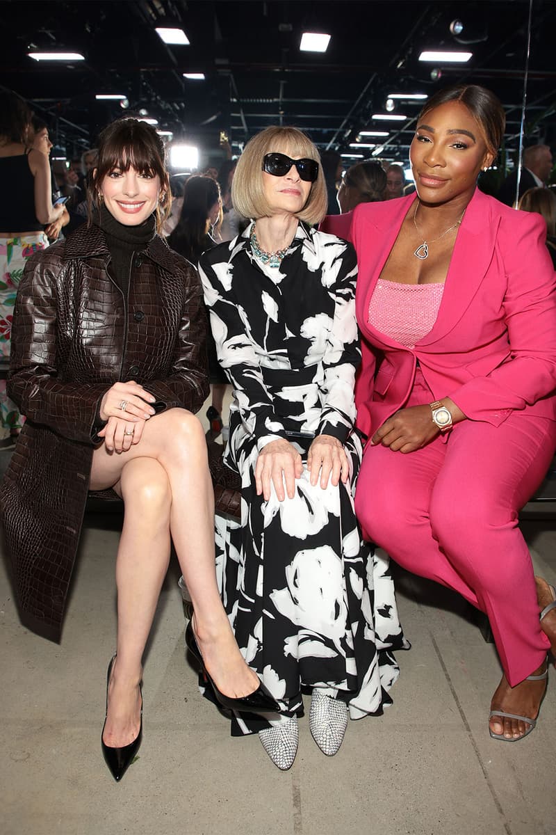 Anne Hathaway Anna Wintour NYFW Michael Kors Andy Sachs Devil Wears Prada Images