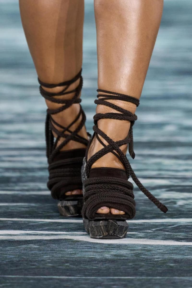 Balmain Olivier Rousteing Spring Summer 2023 Paris Fashion Week Sandals Heels Boots Platforms