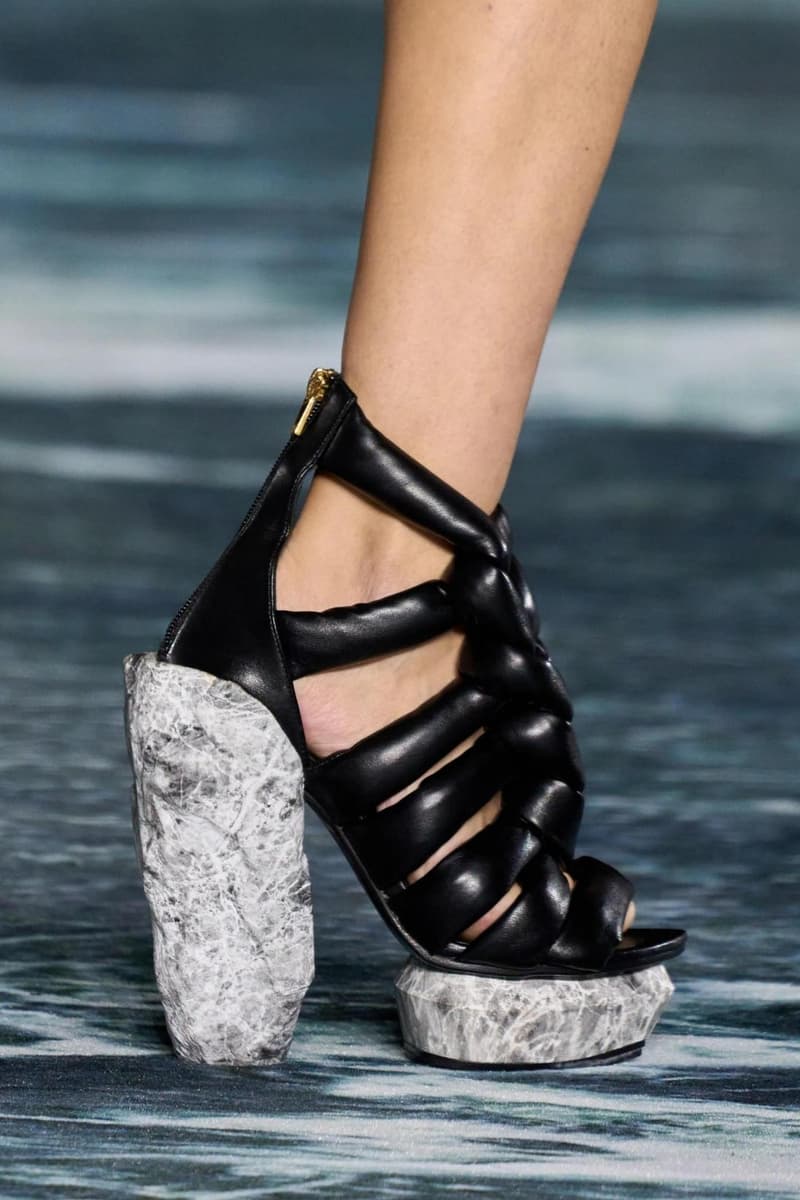 Balmain Olivier Rousteing Spring Summer 2023 Paris Fashion Week Sandals Heels Boots PlatformsBalmain Olivier Rousteing Spring Summer 2023 Paris Fashion Week Sandals Heels Boots Platforms