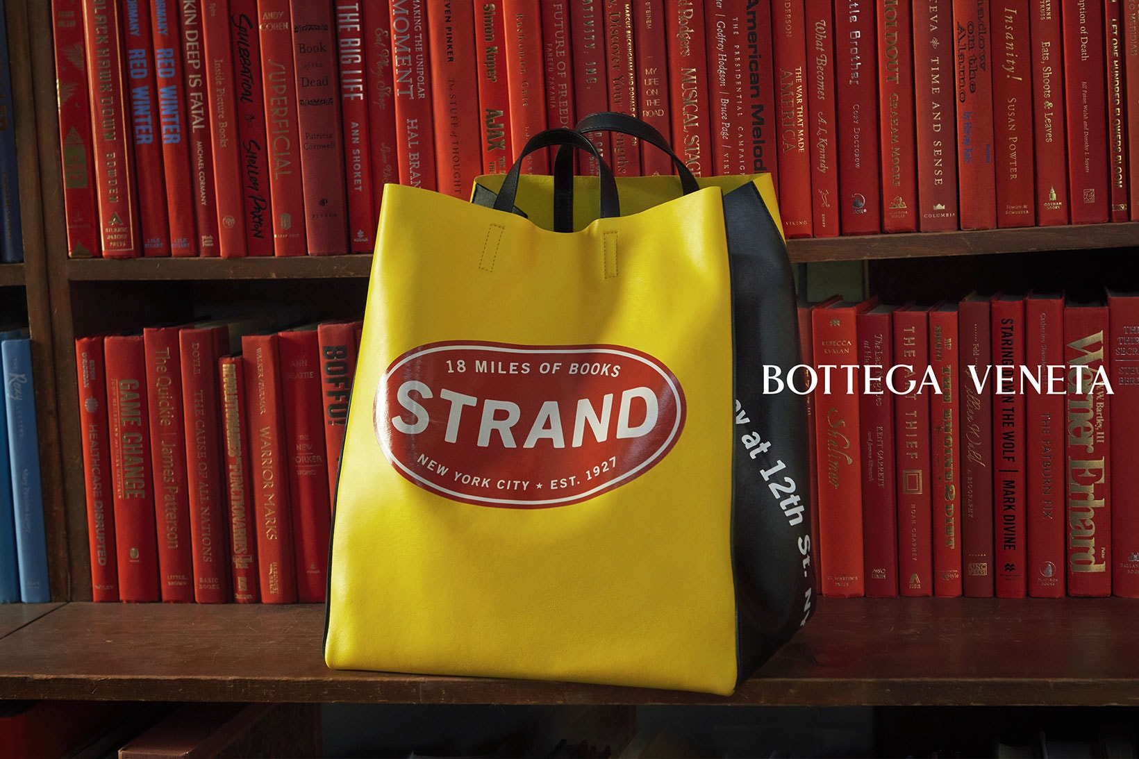 Bottega Veneta Strand Book Store Tote Bags NYC Limited Edition Release Info