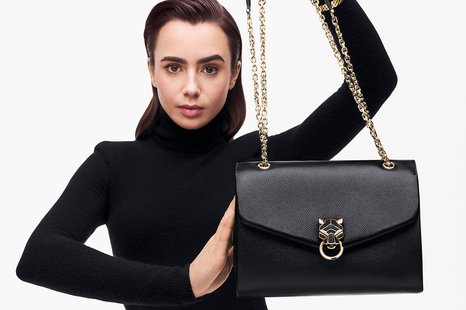 Black Handbag + Black Leather Chain Shoulder Strap Set, Custom Bags