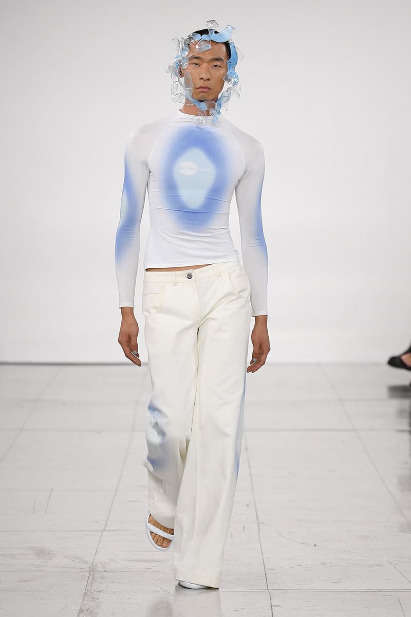 Chet Lo Spring/Summer 2023 baai-san London Fashion Week Runway Debut Images 