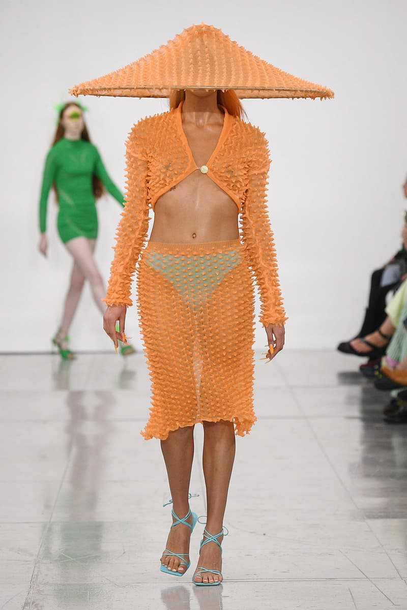 Chet Lo Spring/Summer 2023 baai-san London Fashion Week Runway Debut Images 