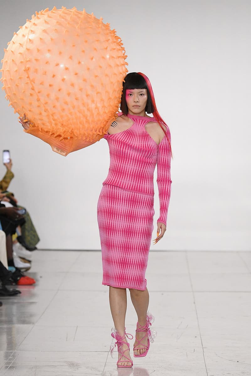 Chet Lo Spring/Summer 2023 baai-san London Fashion Week Runway Debut Images 