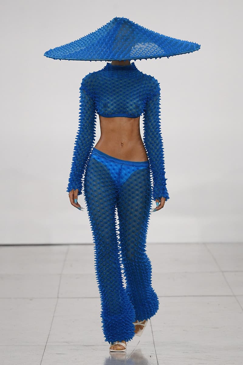 Chet Lo Spring/Summer 2023 baai-san London Fashion Week Runway Debut Images 