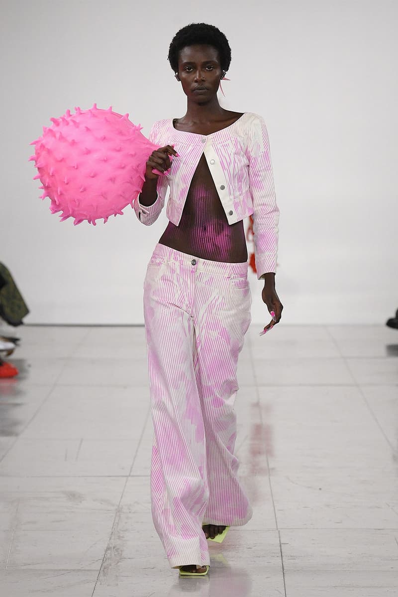 Chet Lo Spring/Summer 2023 baai-san London Fashion Week Runway Debut Images 