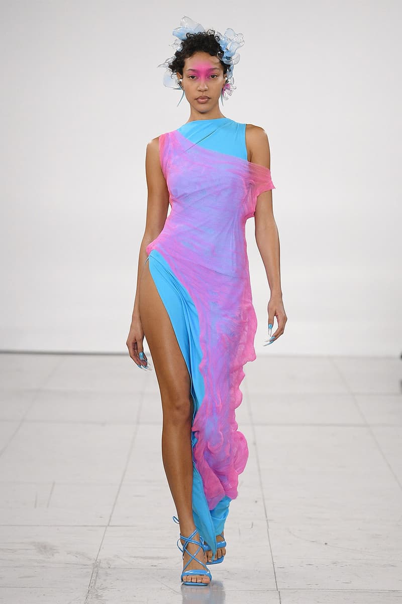 Chet Lo Spring/Summer 2023 baai-san London Fashion Week Runway Debut Images 