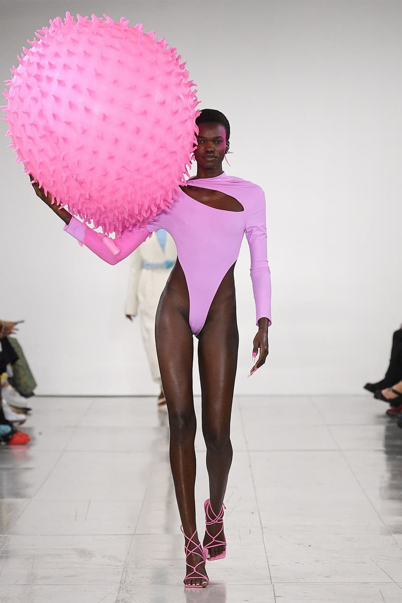 Chet Lo Spring/Summer 2023 baai-san London Fashion Week Runway Debut Images 