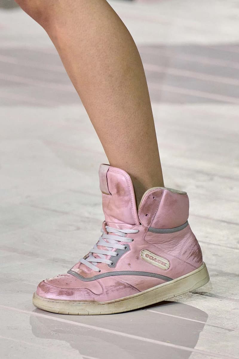 Coach Spring Summer 2023 Distressed Sneakers High Top Trend