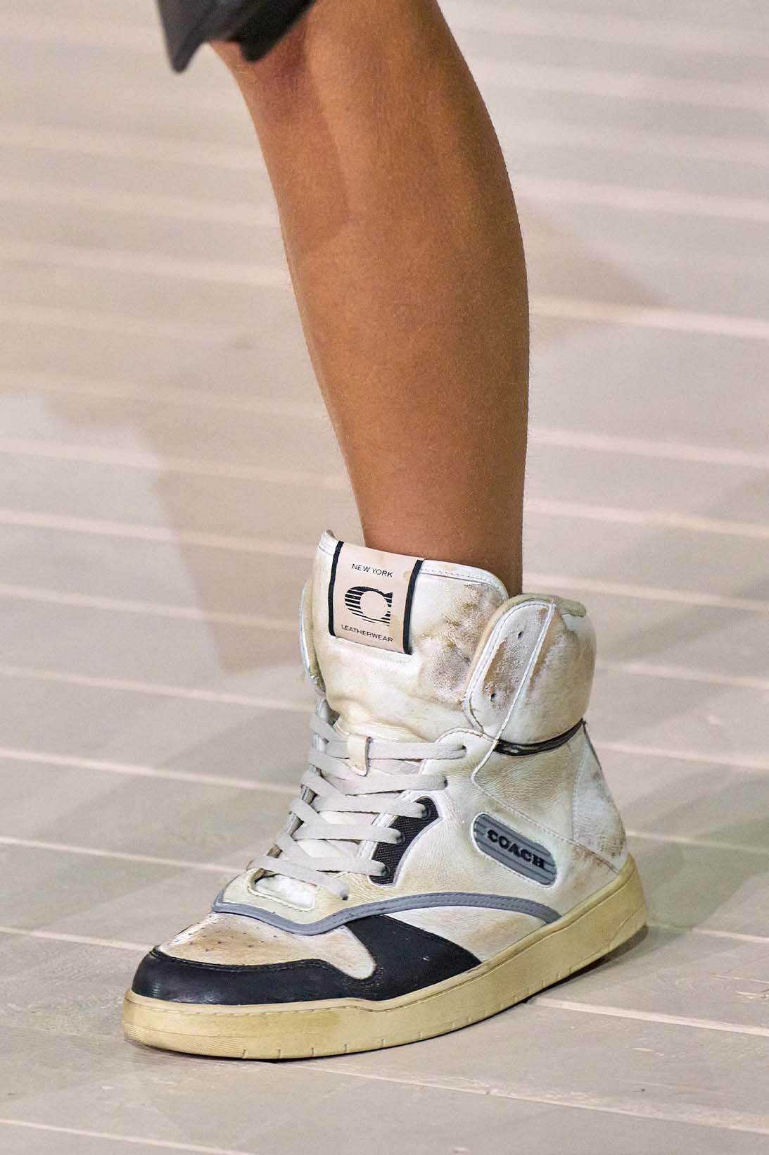 Coach Spring Summer 2023 Distressed Sneakers High Top Trend
