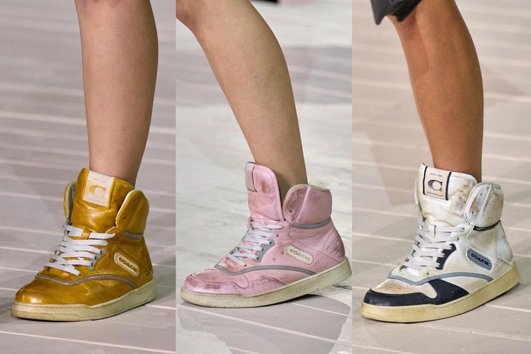 Coach Pulls a Balenciaga With Distressed High Tops