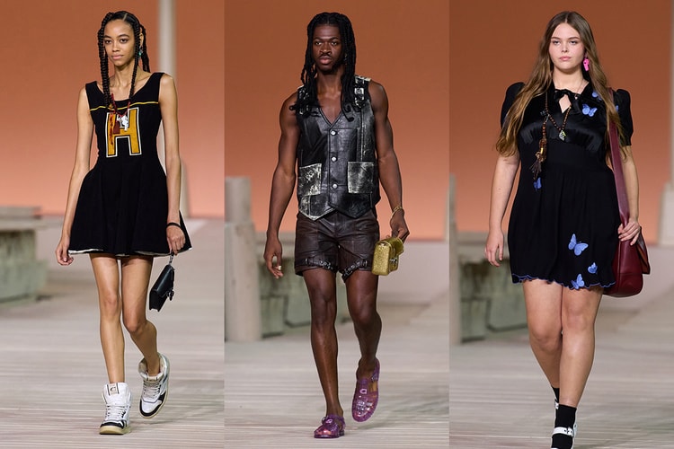 Lil Nas X Closes Coach's SS223 Runway Show