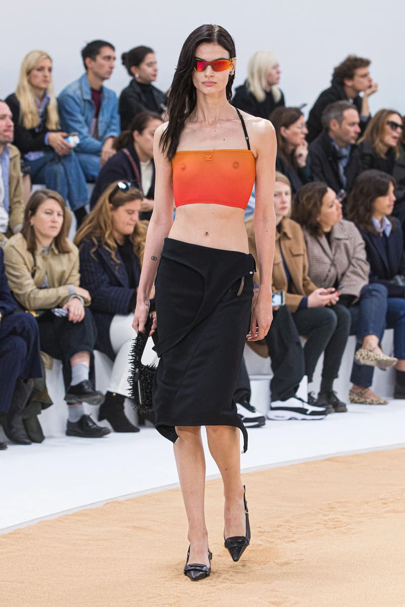 Courrèges Spring/Summer 2023 Collection Nicolas Di Felice Runway Bella Hadid Images