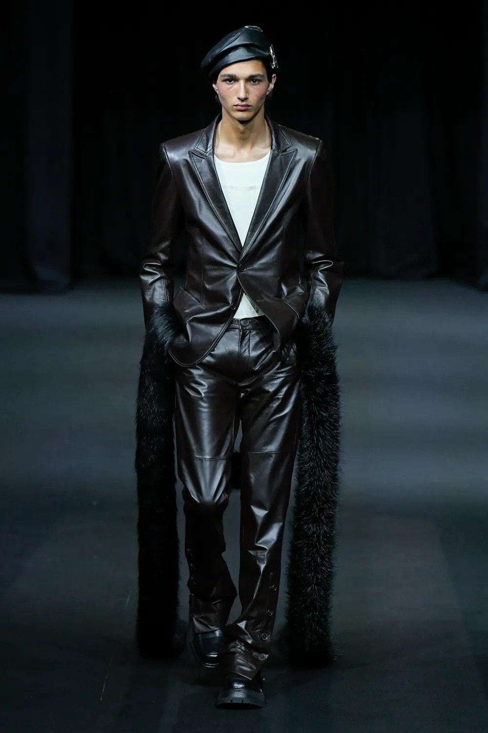 daniel fletcher ss23 london fashion week runway outfits suits jackets