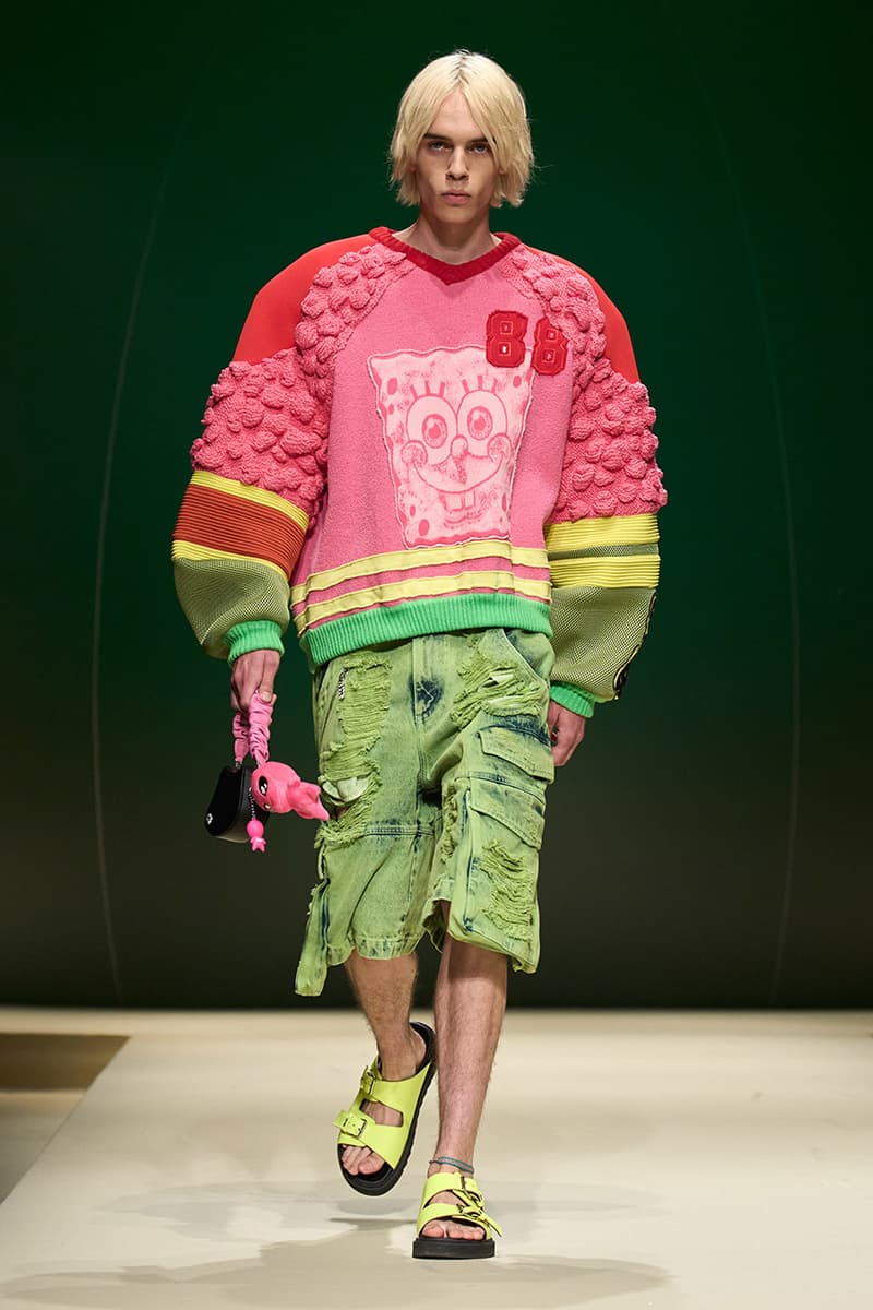 gcds spring summer collection spongebob squarepants alien diversity Giuliano Calza