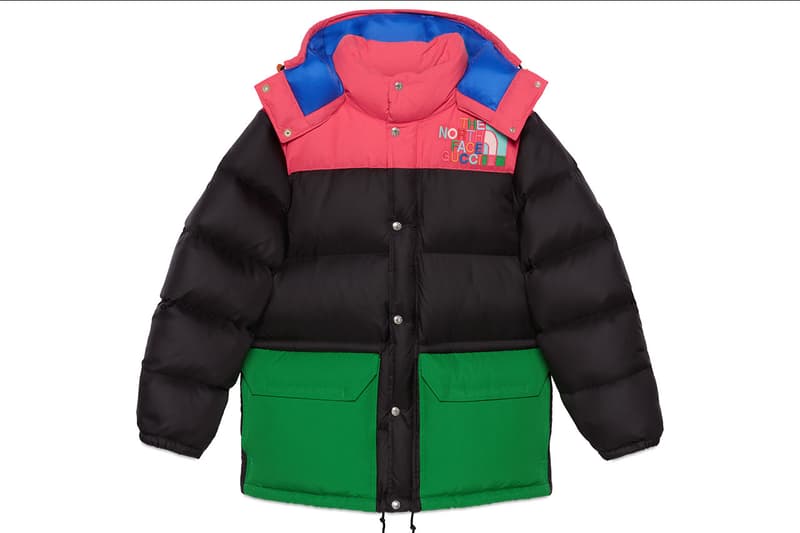 gucci the north face collaboration 